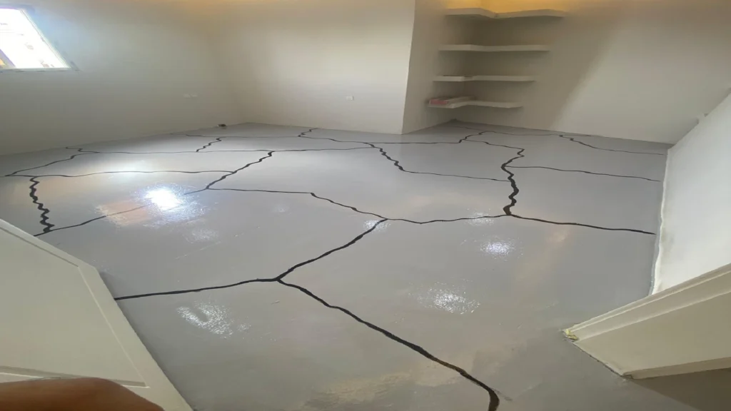 أعمال تنفيذ أرضيات ايبوكسي حديثة في المدينة المنورة من شركة الفن الراقي